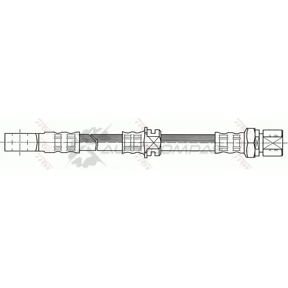 Тормозной шланг TRW phd393 1546248 75A9YD Y 3322937292257 изображение 1