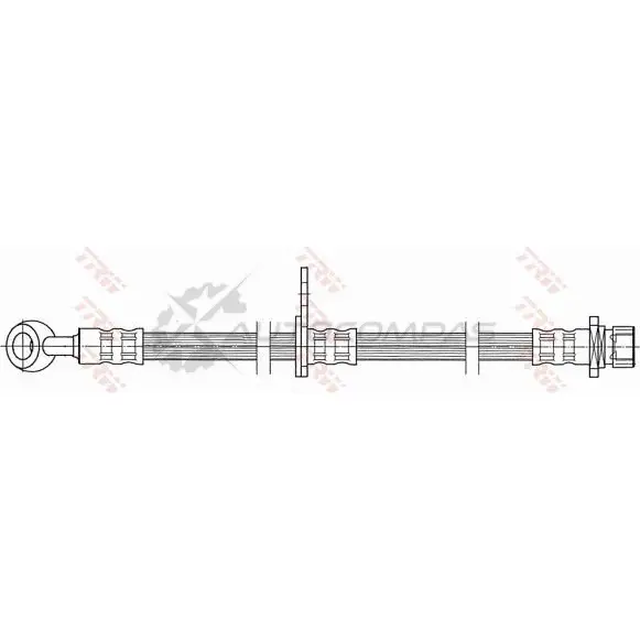 Тормозной шланг TRW 1546300 LJ9XB8 1 3322937366361 phd449 изображение 1