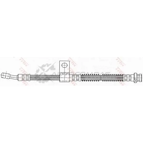 Тормозной шланг TRW MZ 3204V phd609 1546424 3322937921249 изображение 1