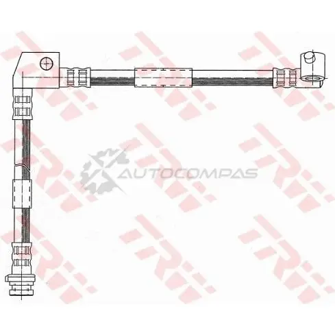 Тормозной шланг TRW phd971 1546698 3322937987177 PF1NF F изображение 1