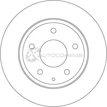 Тормозной диск TRW TKONP X7 3322938269265 df6659 1524851 изображение 7
