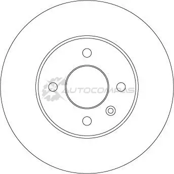 Тормозной диск TRW T4VT DD 1524394 3322937891757 df4839 изображение 7