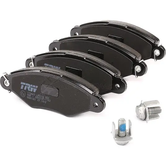 Тормозные колодки, комплект TRW N1LLSD3 1527848 gdb1321 2198 0 изображение 2