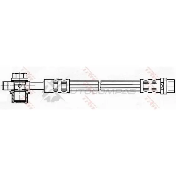 Тормозной шланг TRW 1546213 phd351 9HH8M I 3322937237234 изображение 1