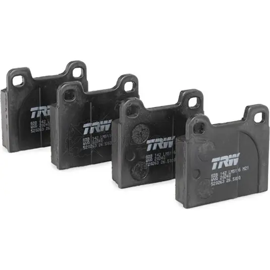 Тормозные колодки, комплект TRW 202 39 1527962 gdb142 20240 изображение 2