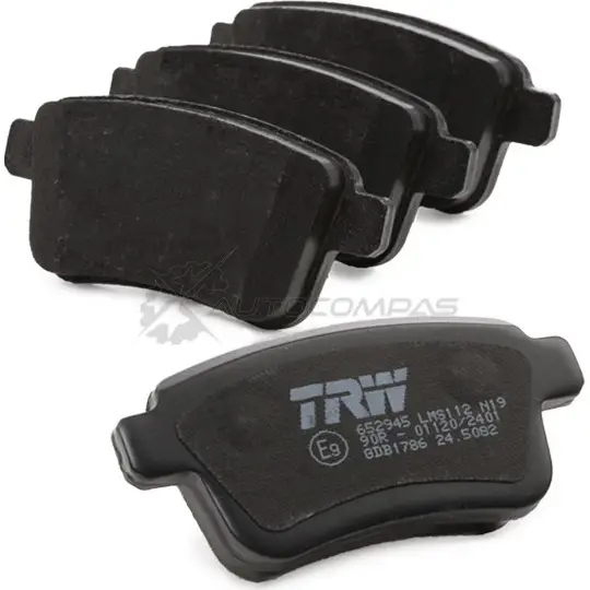 Тормозные колодки, комплект TRW 2 4692 UVSY3K 1528421 gdb1786 изображение 2