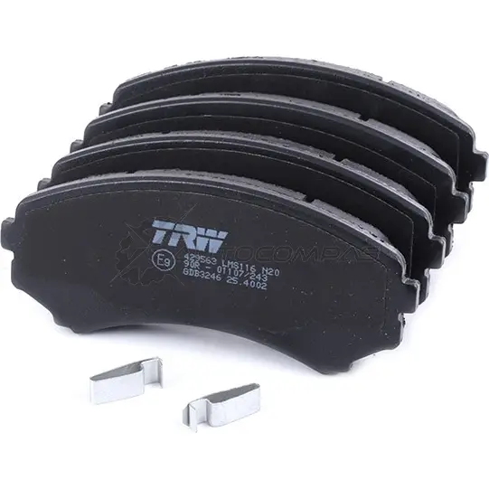 Тормозные колодки, комплект TRW gdb3246 1528968 240 66 GYG8Y3 изображение 2