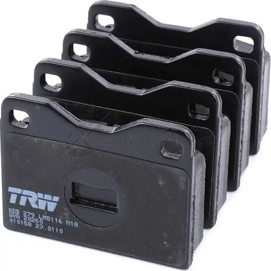 Тормозные колодки, комплект TRW gdb279 L5GWT7 1528796 2 0260 изображение 2