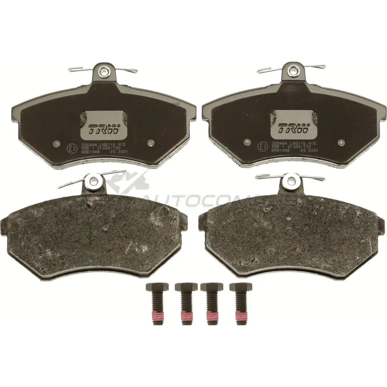 Тормозные колодки, комплект TRW gdb1048 2 0168 VRL368W 1527599 изображение 6