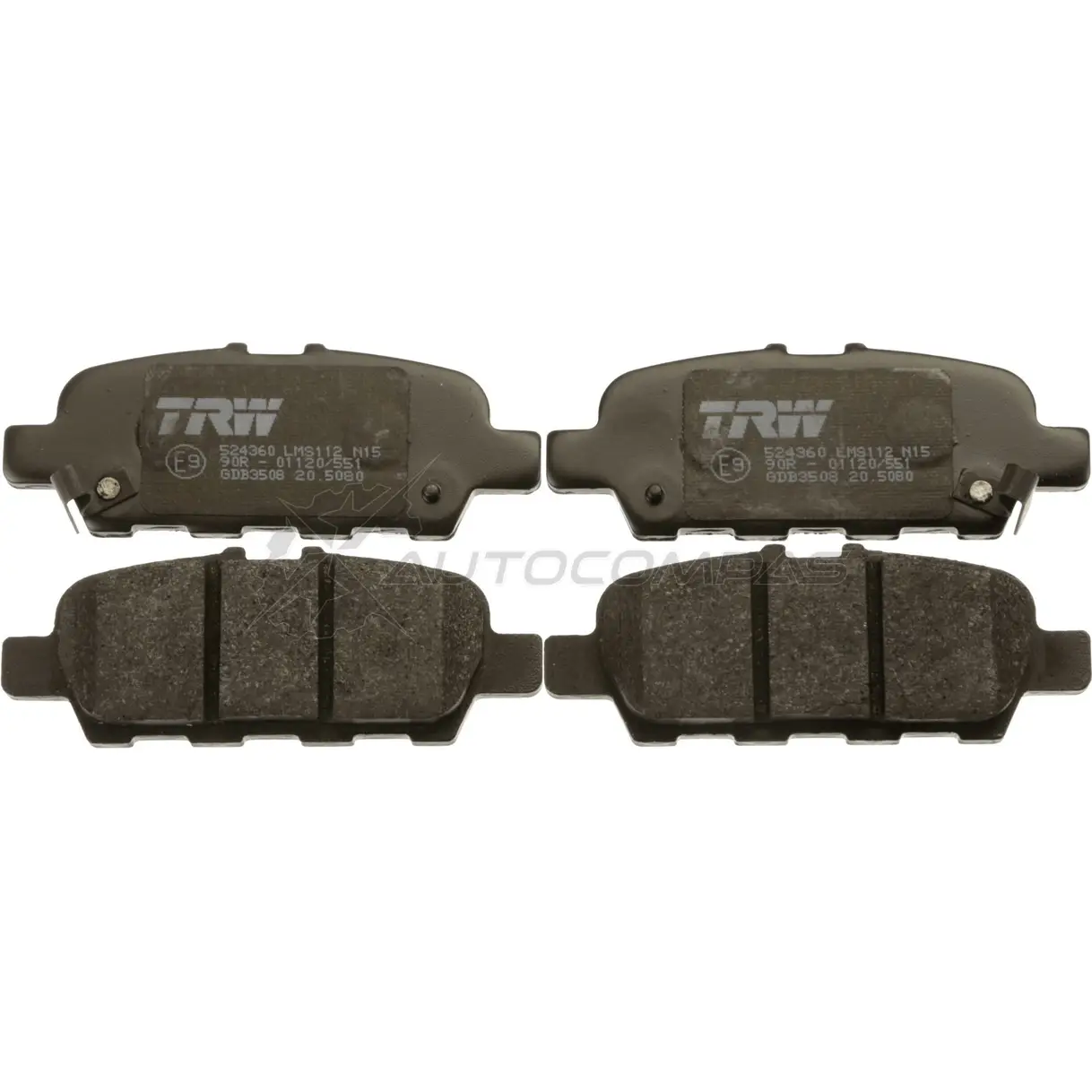 Тормозные колодки, комплект TRW gdb3508 23 814 1529242 23871 изображение 6