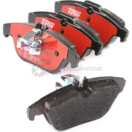 Тормозные колодки, комплект TRW 1528365 3322938226992 YB 1JGC gdb1738dte изображение 3