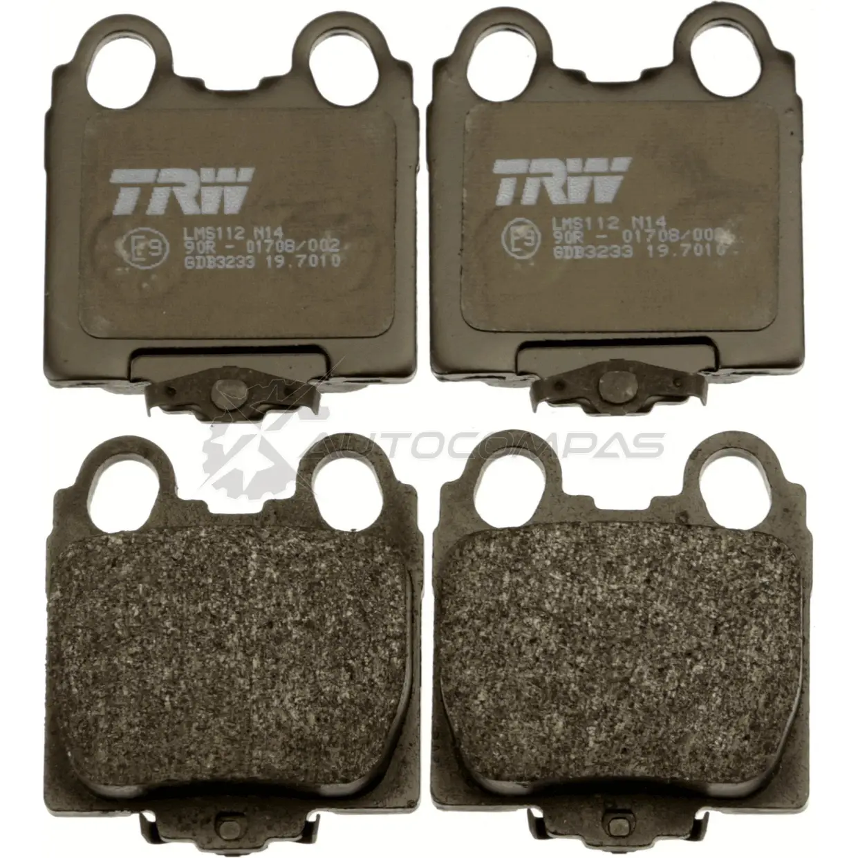 Тормозные колодки, комплект TRW 2 1790 gdb3233 1528954 23429 изображение 1