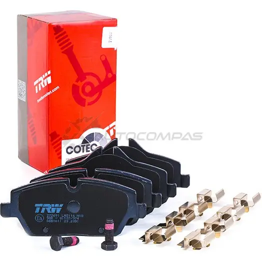Тормозные колодки, комплект TRW 1528195 23916 gdb1611 2 3915 изображение 2