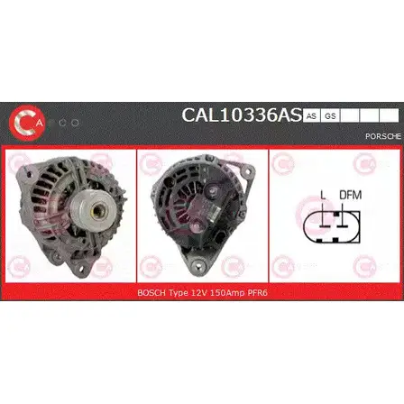 Генератор CASCO 7SM5 1 1232255311 341F3KN CAL10336AS