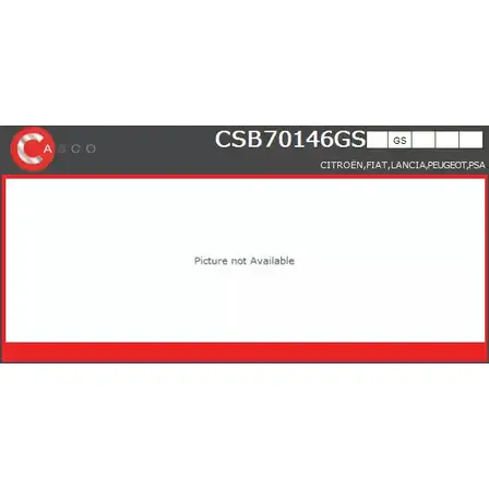 Рулевая рейка CASCO CSB70146GS 1232332351 ETKM0 B VZU1A изображение 0