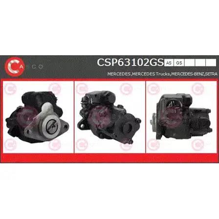 Гидроусилитель, насос гур CASCO NN9VZ CSP63102GS H 3J1XI 1232345511