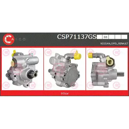 Гидроусилитель, насос гур CASCO AUUXR IJ 9ZW97 1232347421 CSP71137GS