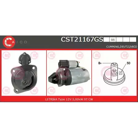 Стартер CASCO 1232377679 Z0Z38S CST21167GS JMN2 2 изображение 0