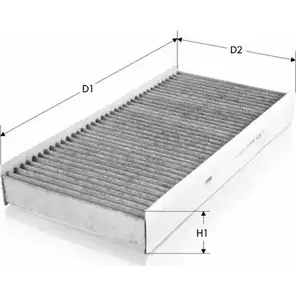 Салонный фильтр TECNECO FILTERS CK10366-C XJ9C3K 45 VXZ 1232741133 изображение 0