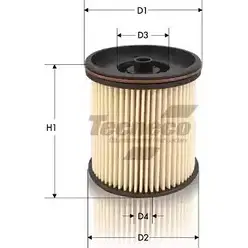 Топливный фильтр TECNECO FILTERS RY9BLIM GS2083E A0OP1 NX 1232750303