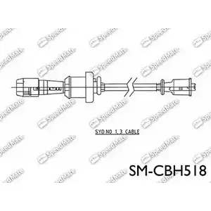 Высоковольтные провода зажигания SPEEDMATE OYE9TL2 QXZ3Y Y 1233468876 SM-CBH518 изображение 0