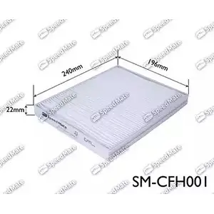 Салонный фильтр SPEEDMATE SM-CFH001 1233469112 B 2BZ81 F602GUI изображение 0