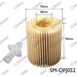 Масляный фильтр SPEEDMATE SM-OFJ052 BE460T Z 1262844208 KVXUK4P изображение 0