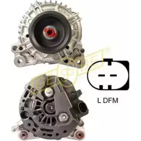 Генератор GEBE L1 N1VVN 1263683827 KOQ3ZJZ 6 3196 9 изображение 0