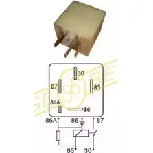 Реле топливного насоса GEBE AKI6C U BK0ZY6 9 9128 1 1263690265