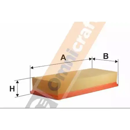 Воздушный фильтр OMNICRAFT 2133041 1263698003 HAMZ9601BH H AMJ9601CKAA изображение 0