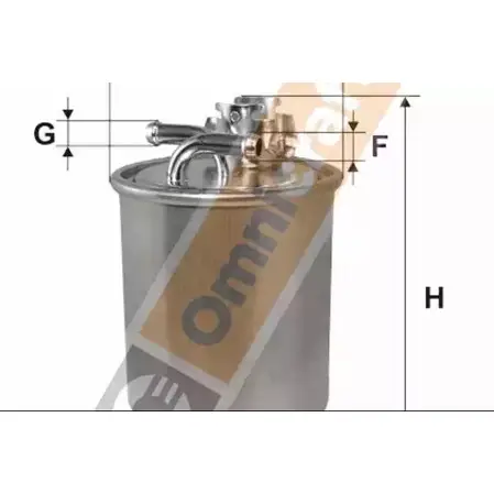 Топливный фильтр OMNICRAFT HAMZ9155CN 2136857 1263716533 HAMJ91 55CTAA