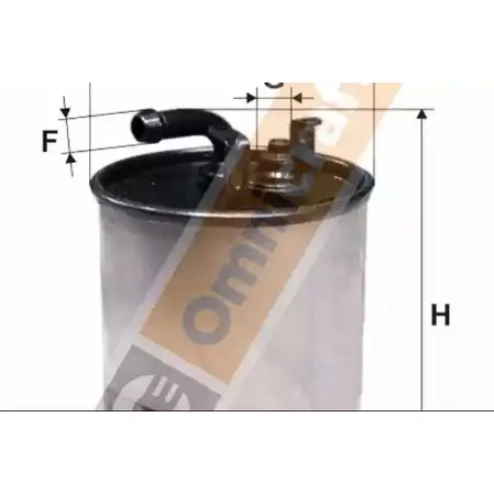 Топливный фильтр OMNICRAFT HAMZ9155CW HAM J9155DBAA 2136873 1263716591 изображение 0