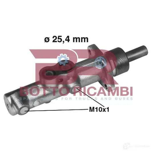 Главный тормозной цилиндр BOTTO RICAMBI 1438387652 L1I 9ZQ brfr1743