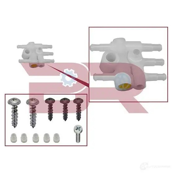 Монтажное устройство сиденья автомобиля BOTTO RICAMBI RKSB NL7 1438968180 brca1575