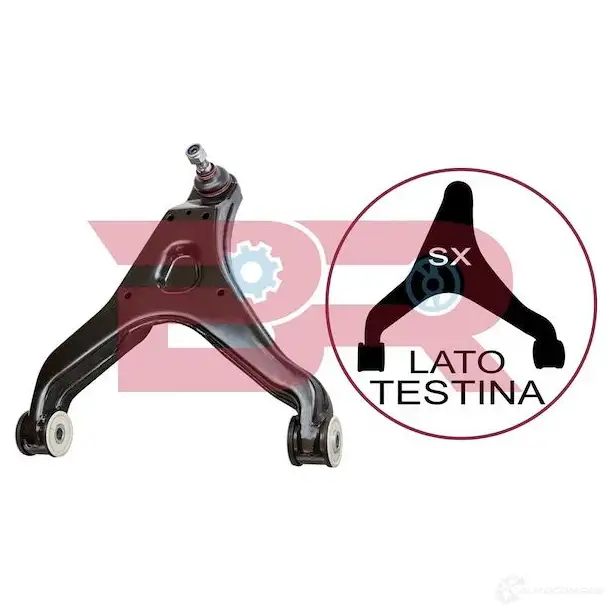 Поперечная распорка подвески BOTTO RICAMBI Y4T0 V 1439333920 brs1290 изображение 0