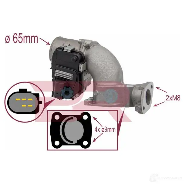 Дроссельная заслонка BOTTO RICAMBI Z3BC L brel1131 1439364117