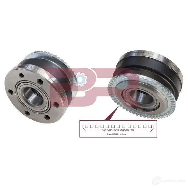 Подшипник ступицы колеса, комплект BOTTO RICAMBI U6I XVH brst4580 1439548365