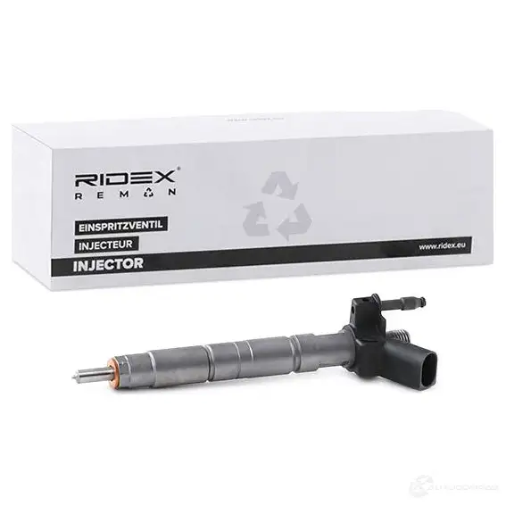 Топливная форсунка RIDEX REMAN H7ZE CZ 1437934770 3905i0098r изображение 1