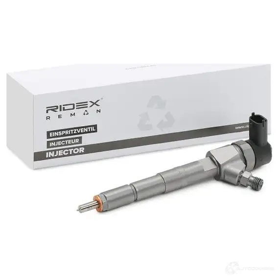 Топливная форсунка RIDEX REMAN 3902i0345r 7 V3JJ 1437935889 изображение 1