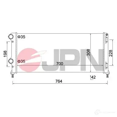 Тормозной диск JPN 1437995889 30h1053jpn 9YH M5SW
