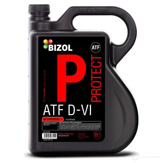 Трансмиссионное масло в акпп синтетическое 27311 BIZOL ATF Dexron 3 G, , 5 л BIZOL ING JO 27311 1438272762 изображение 2