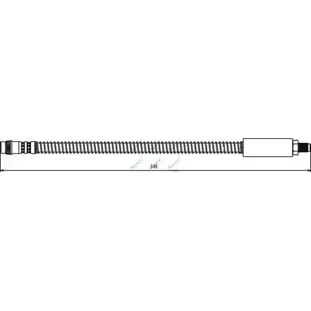 Тормозной шланг APEC BRAKING 3FZ3B 1265442495 HOS3485 PTN1V V8 изображение 0