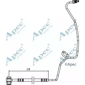 Тормозной шланг APEC BRAKING HOS3768 94QF 5 1265443739 LFRR3