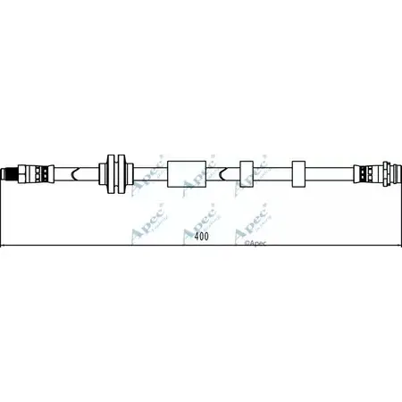 Тормозной шланг APEC BRAKING HOS4109 YAIF91C H06J Q 1265445127