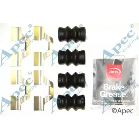 Комплектующие, тормозные колодки APEC BRAKING KIT1214 DDZ08A H 3B4NKQ 1265445363 изображение 0