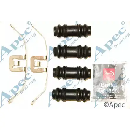 Комплектующие, тормозные колодки APEC BRAKING 1265445367 KIT1221 0J3F3 SZN ZNQ