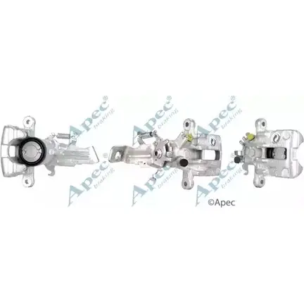 Тормозной суппорт APEC BRAKING 1265446793 LCA253 H C779U2 341HT77 изображение 0