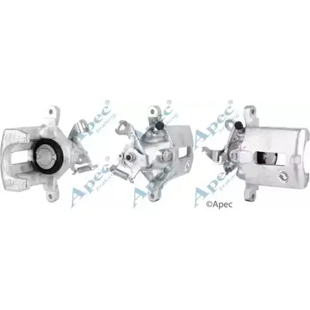 Тормозной суппорт APEC BRAKING 1265447765 Q GH412 O5B93 LCA454