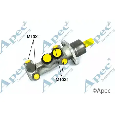Главный тормозной цилиндр APEC BRAKING QPB XE WRYBK MCY245 1265450831 изображение 0