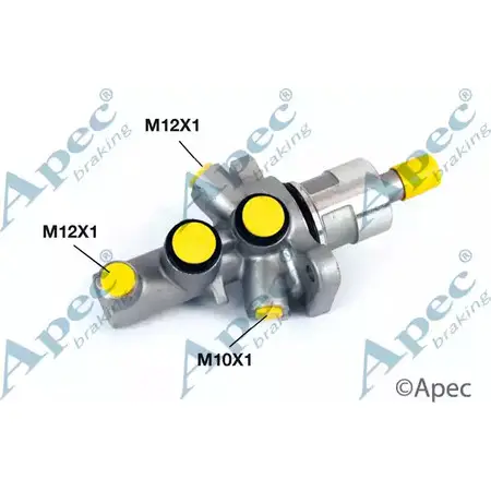 Главный тормозной цилиндр APEC BRAKING MCY353 XVR APD 1265451629 QW3XI изображение 0